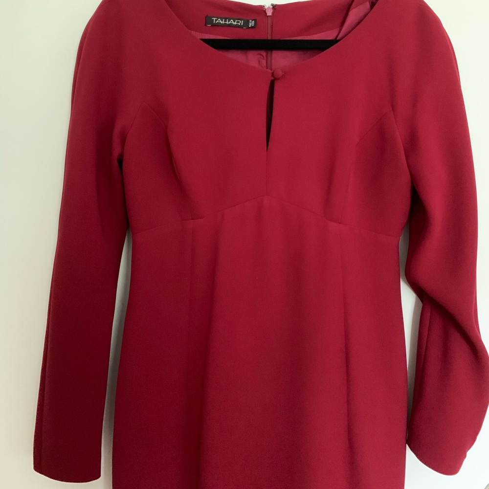 Tahari Long Sleeve Dress